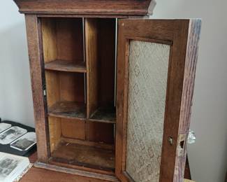 Wooden antique cabinet