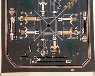 Hand woven Navaho rugs and wall hangings