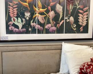 Ken Brushnell  - all three pieces are signed and numbered - fits beautifully over king sized bed