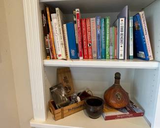 Large collection of cookbooks  - be sure to check out the ones in German for the authentic taste of Germany!