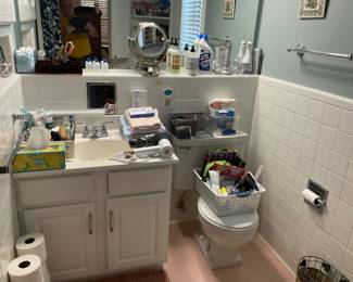 Bathrooms are loaded with accessories