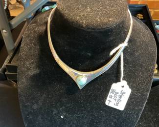 Sterling silver choker