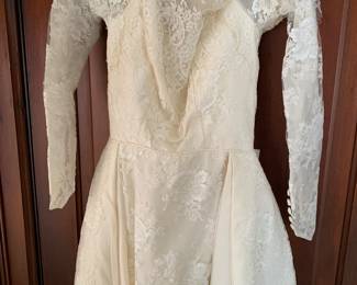 1964 wedding gown
