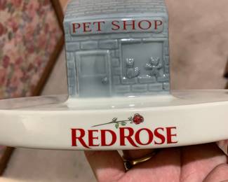 Red Rose Wade Pet Shop display