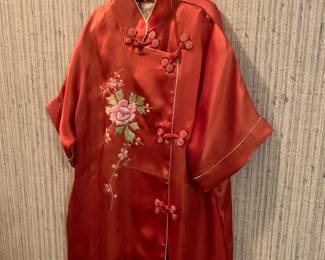 1940s silk child's pajamas