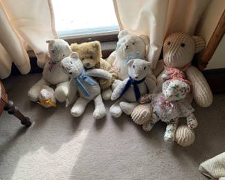 chenille and other teddy bears