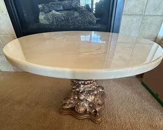 Vintage marble top table