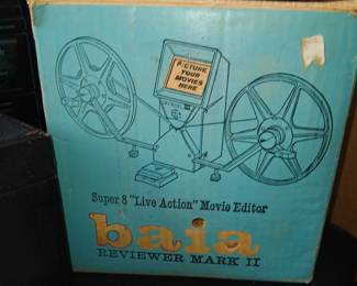 Vintage movie editor 