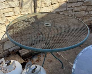 Vintage Iron Patio Table