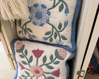 Handmade Quilted Pillows