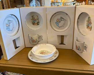 Wedgewood Bunny dish sets