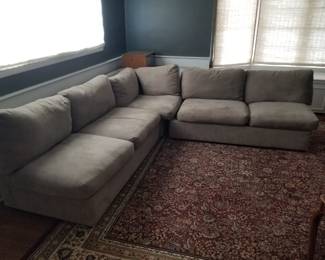 Sectional sofa made by HM Richard's Inc in Baldwyn, MS