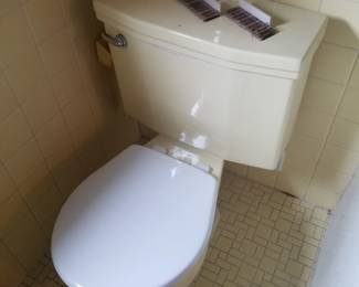 Old school commode - big flush