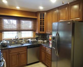 Kitchen cabinets; Frigidaire Gallery dishwasher