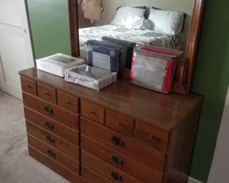 Dresser with mirror by Ethan Allen