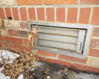 Stainless steel storm vents