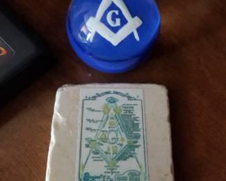 Masonic memoribilia 