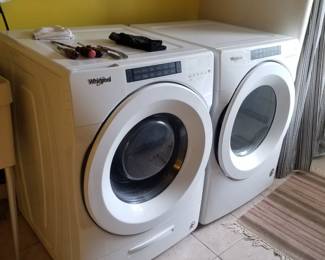 Whirlpool washing machine & GAS dryer