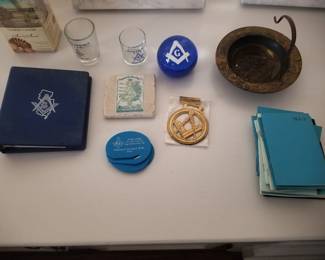 Masonic memoribilia 
