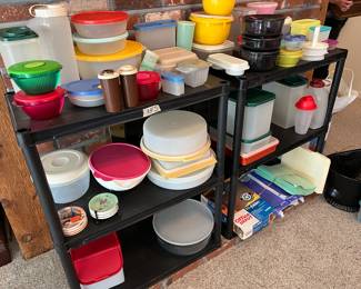 TUPPERWARE & OFFICE SUPPLIES