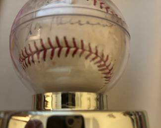 STAN MUSIAL SIGNED BASEBALL