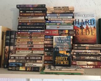 Over 50 Elmer Kelton books