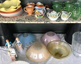 Back porch full of glass