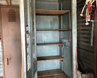 Shelves built in for storage