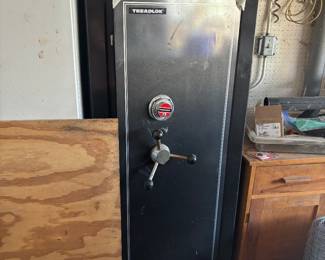 Gun safe  needs key