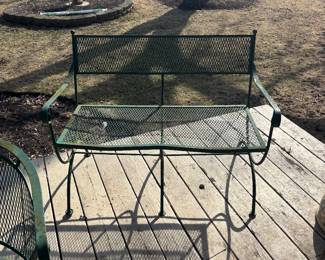 Patio bench $50.00
