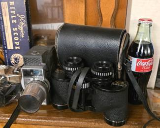 Vintage Camaras and Binnaculors 