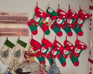 Vintage Christmas Stockings