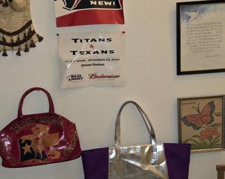 Texans Posters 2002  - Handbags 