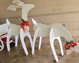 Large Yard Christmas Sleigh