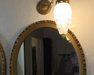Light Fixrlture - Oval Mirror 