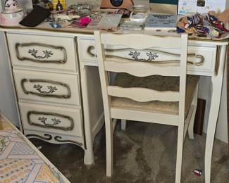 Midcentury Desk with Chair