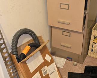 File Cabinet- Vacumn Hoses