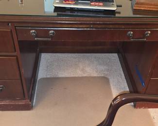 Back of Executive Desk 
