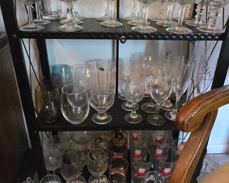 Wine and Tea Glasses