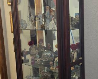 Another View of Lighted Display Cabinet 