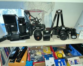 PENTAX & SONY CAMERAS & ACCESS.