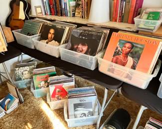 FABULOUS COLLECTION OF ALBUMS & 100'S OF 45'S!