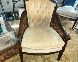 GROUP OF 3 WONDERFUL MID-CENTURY ACCENT CHAIRS