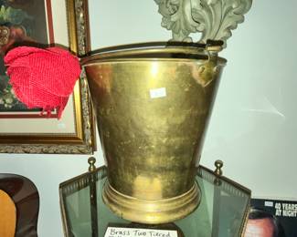 VINTAGE BRASS BUCKET