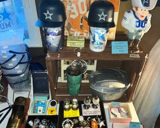 LOTS OF SPORTS MEMORABILIA