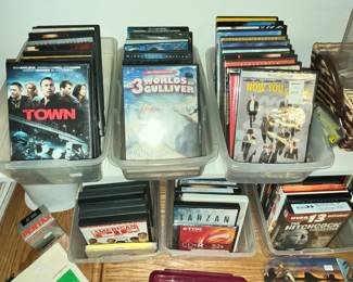 LOTS OF DVD'S