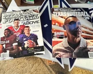 LOTS OF ISSUES OF DAVE CAMBELL'S TEXAS FOOTBALL