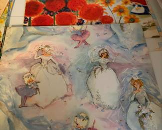 Vintage single wrapping paper