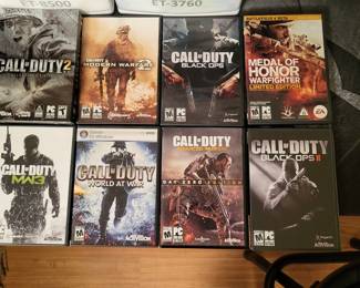 Call Of Duty games