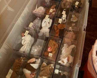 Tons of Beanie Babies